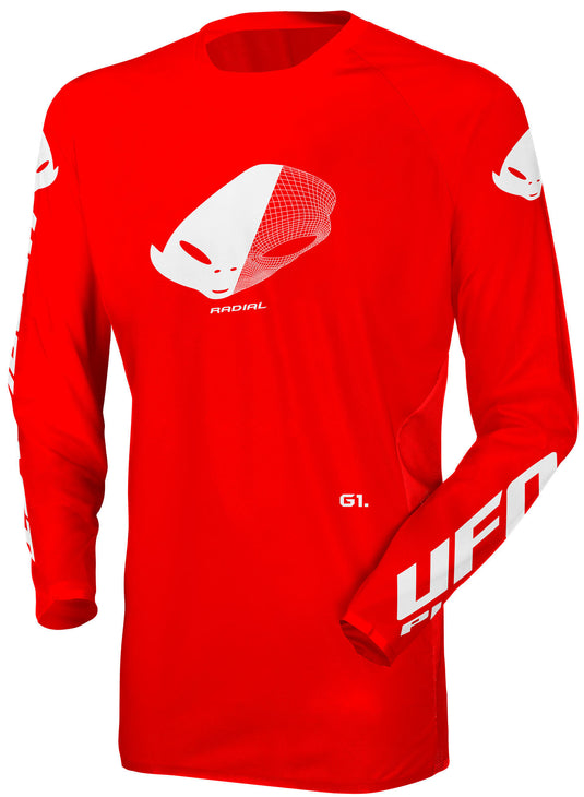 Ufo plast jersey mx radial mx jersey ufo radial red gr. m