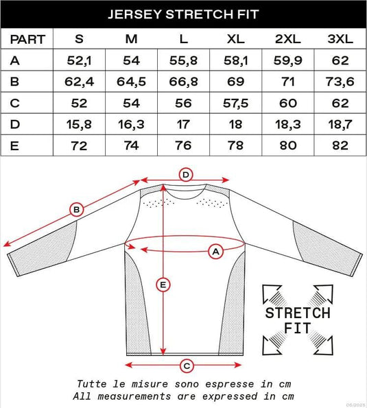 Ufo plast jersey mx ares mx jersey ufo ares gray rot gr. m