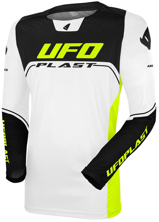 Ufo plast jersey mx ares mx jersey ufo ares white black size xl