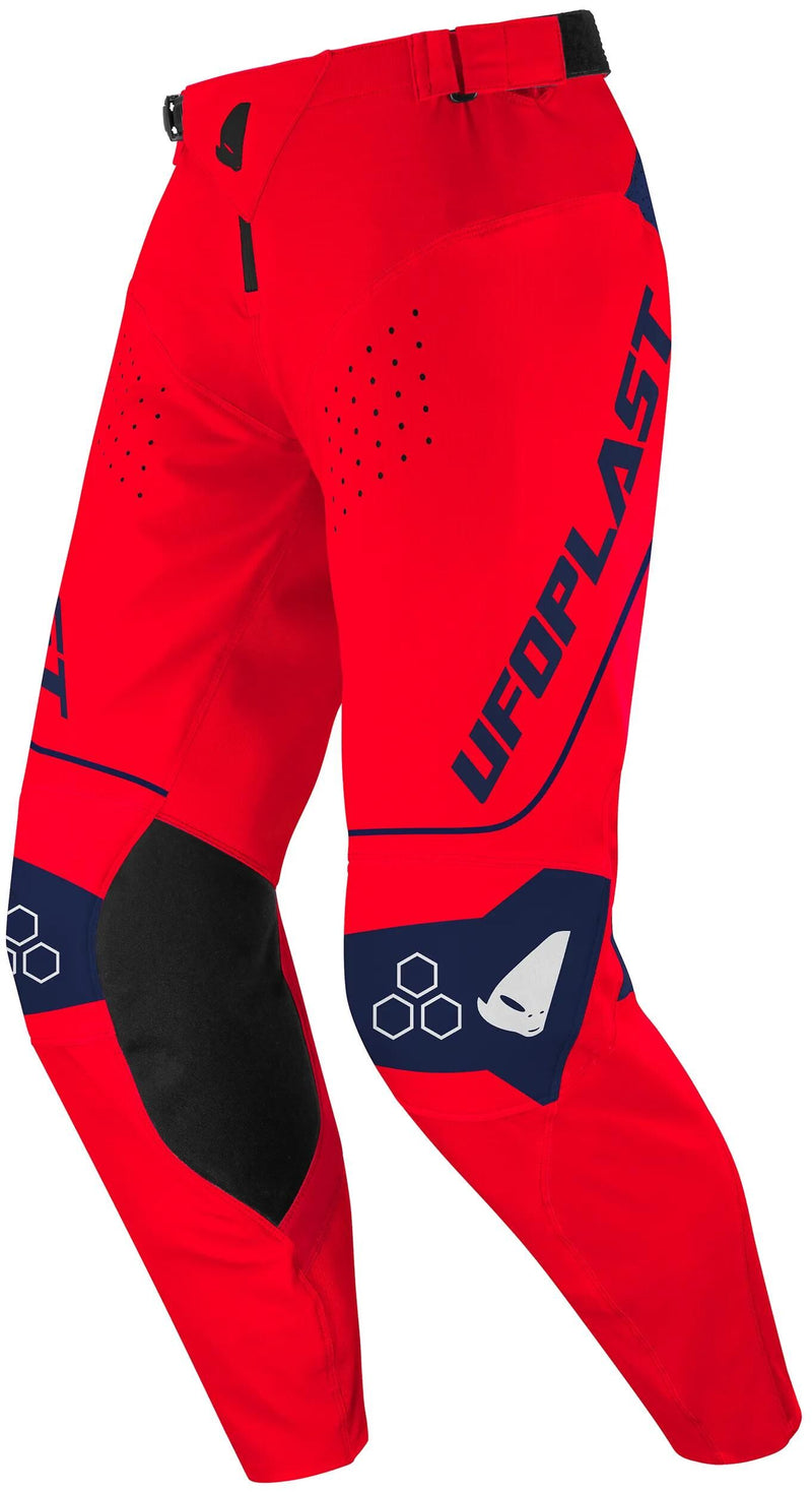 Afbeelding laden in galerijviewer, Ufo plast hose mx ares mx trousers ufo ares red blue gr. 46
