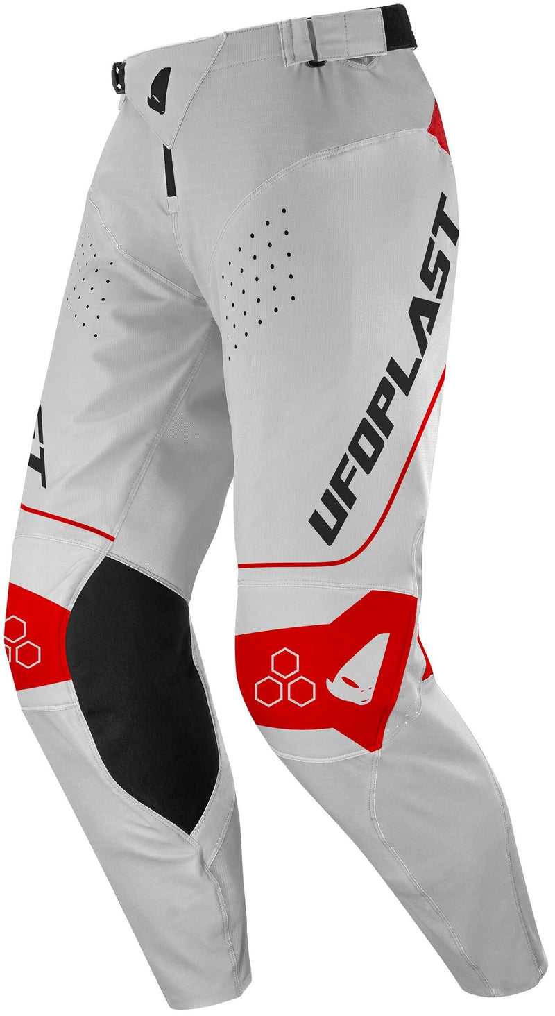 Afbeelding laden in galerijviewer, Ufo plast hose mx ares mx trousers ufo ares gray red size 50
