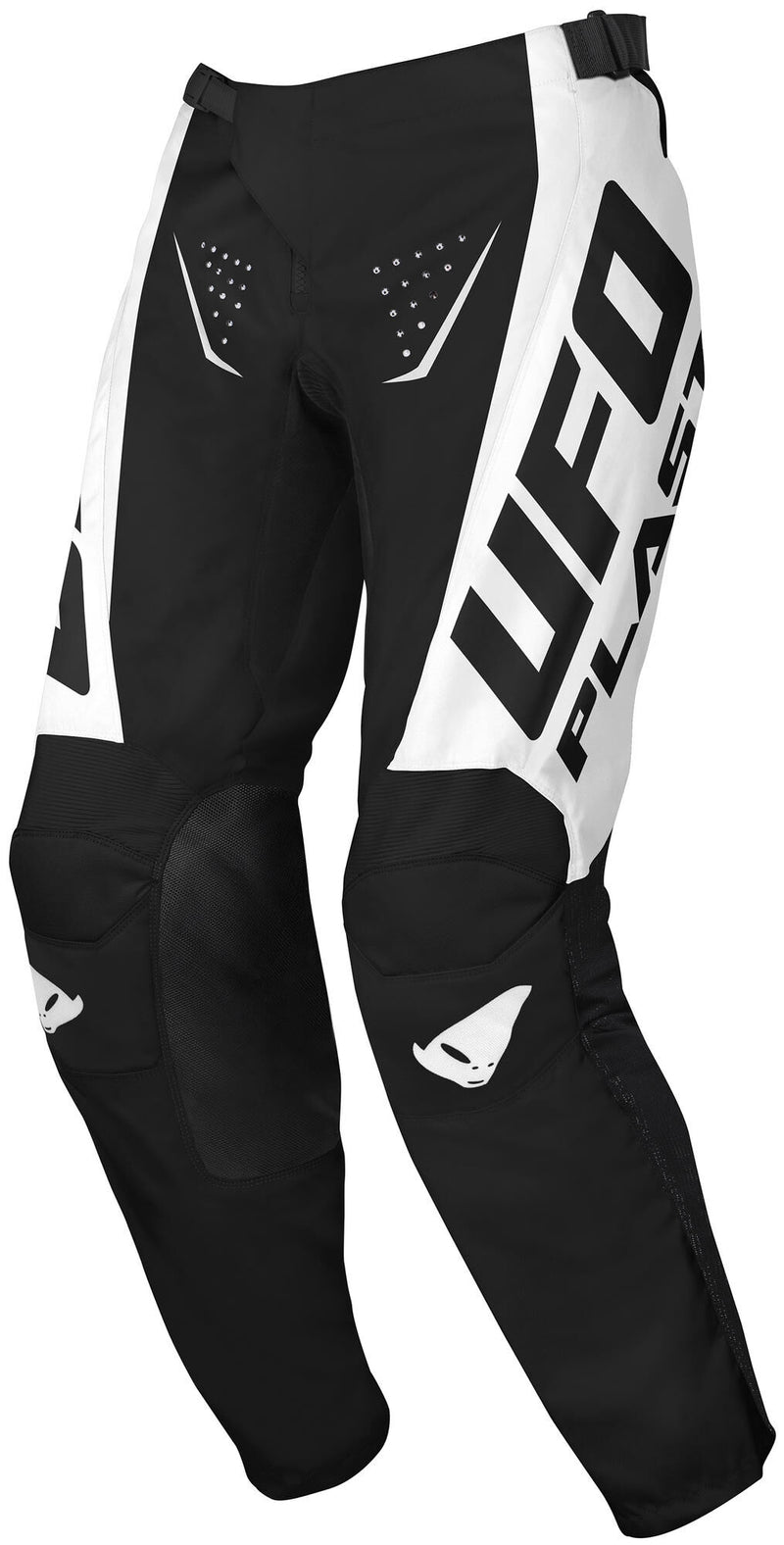Afbeelding laden in galerijviewer, Ufo plast broek mx oblivion mx trousers ufo oblivion black white size 54
