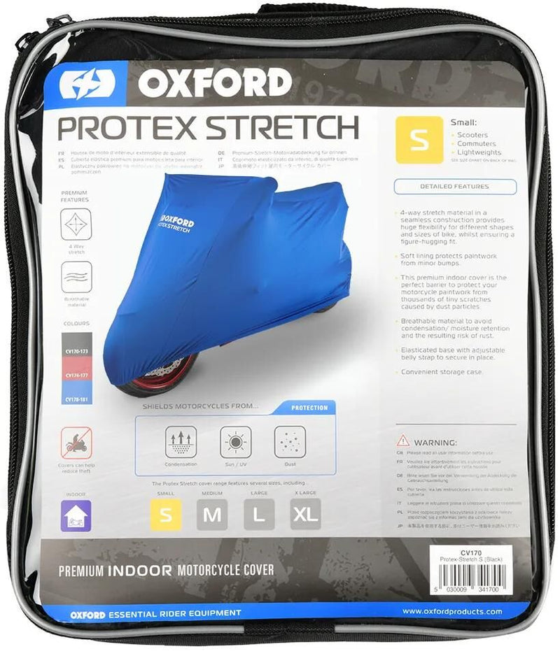 Afbeelding laden in galerijviewer, Oxford vouwgarage protex protex bike covers stretch indoor l blue
