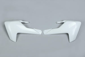 Ufo plast kühlerabdeckung radiator covers ufo husqvarna white