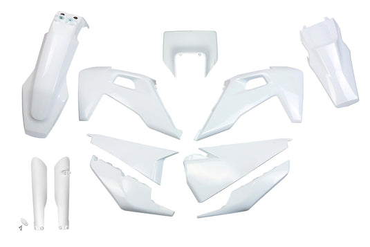 Ufo plast verkleidungssatz trim kit ufo husqvarna white