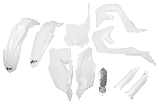 Ufo plast verkleidungssatz trim kit ufo kawasaki white