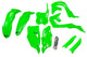 Ufo plast verkleidungssatz trim kit ufo kawasaki green