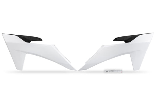 Ufo plast kühlerabdeckung radiator covers ufo ktm white