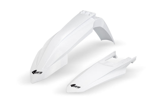 Ufo plast kotflügelsatz mudguard set ufo ktm white