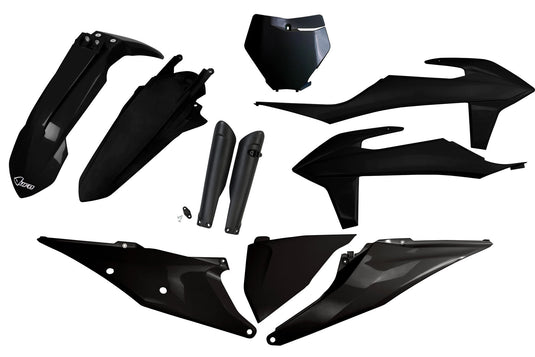 Ufo plast verkleidungssatz trim kit ufo ktm black
