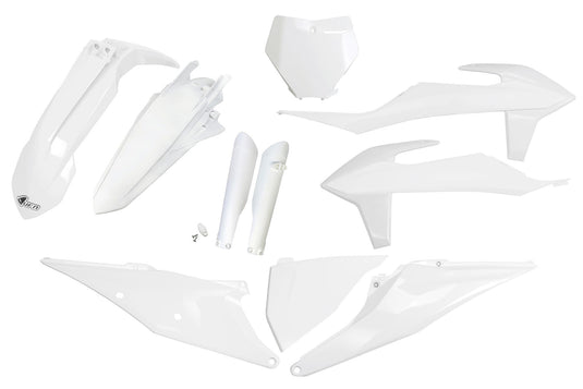 Ufo plast verkleidungssatz trim kit ufo ktm white