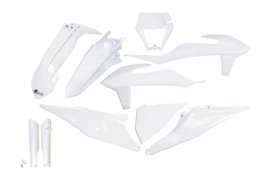 Ufo plast verkleidungssatz trim kit ufo ktm white