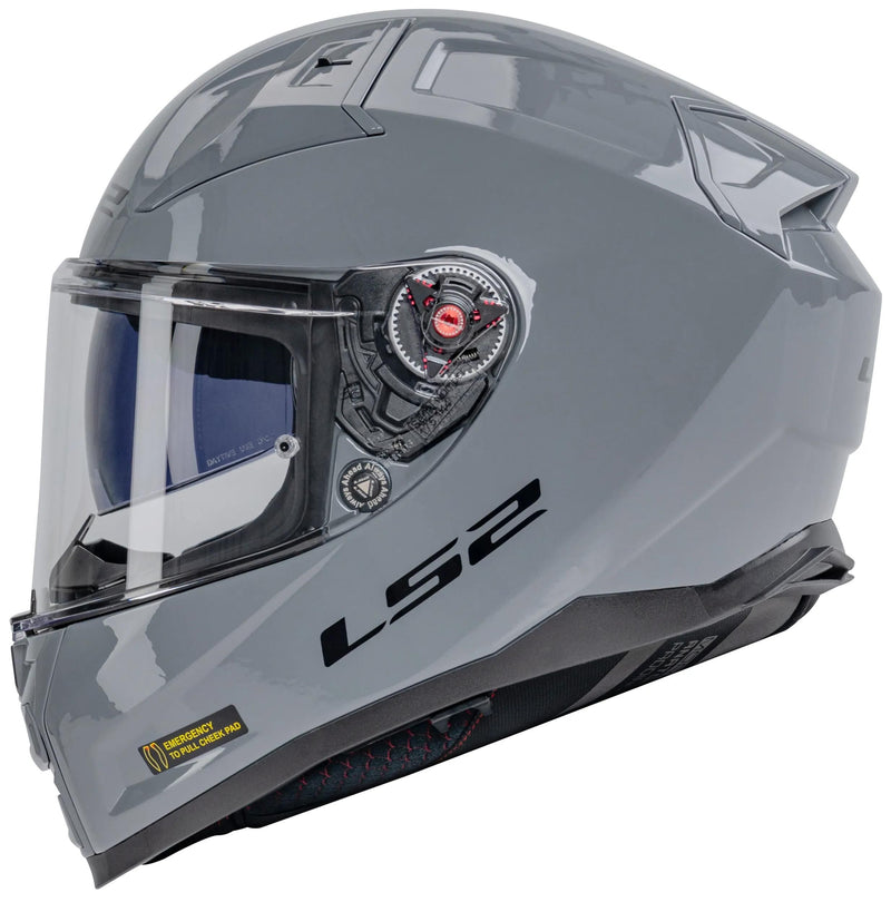 Afbeelding laden in galerijviewer, Ls2 integraalhelm ff811 vector ii solid helmet vector ii gray gr. 3xl
