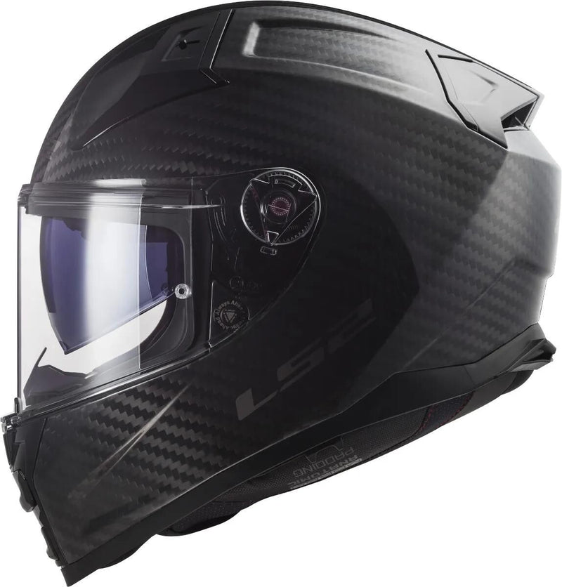 Afbeelding laden in galerijviewer, Ls2 integraalhelm ff811 vector ii carbon solid helmet vector ii carb black gr. xs
