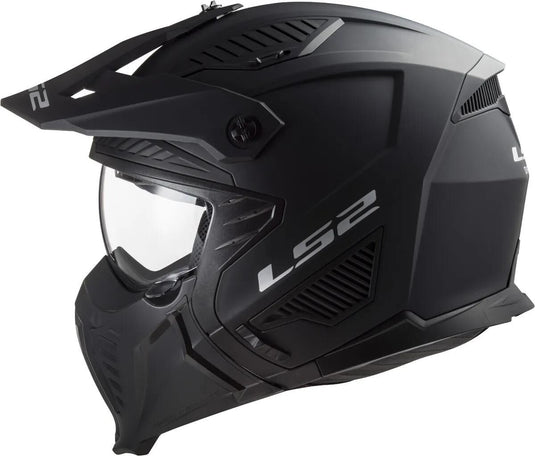 Ls2 modulaire helm of606 drifter solid helmet drifter black matt gr. xl