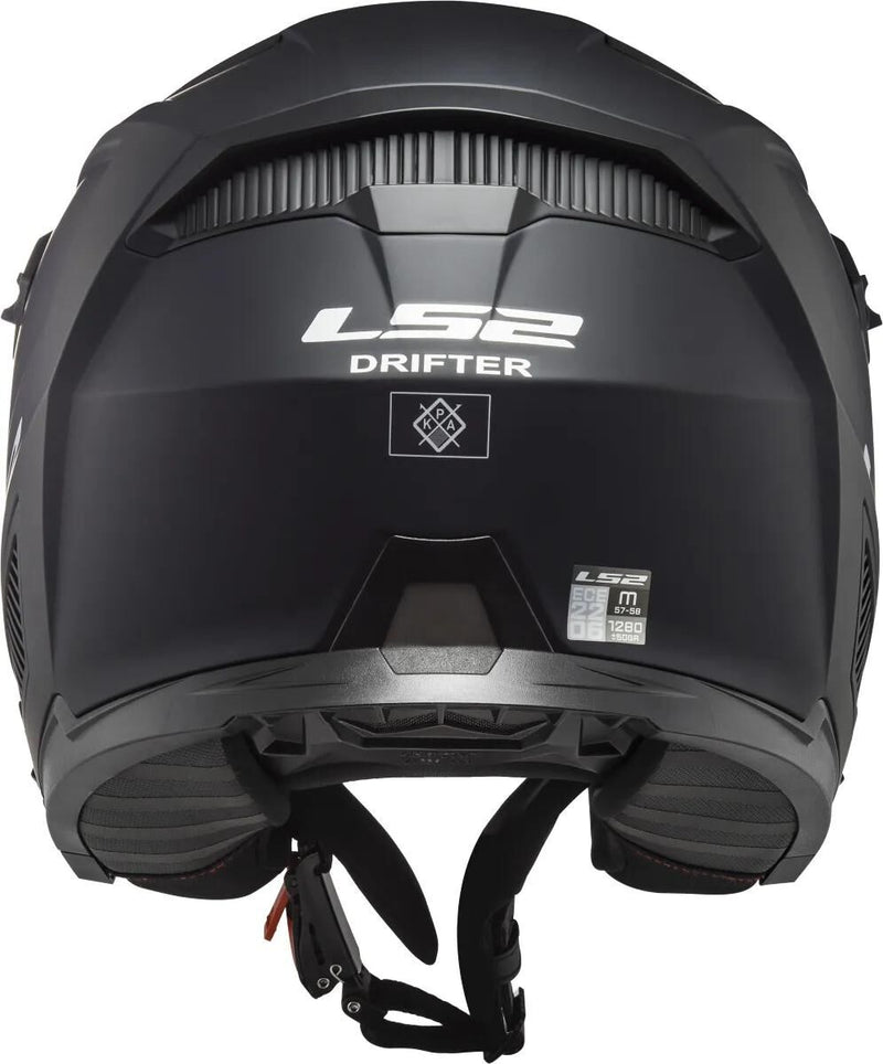 Afbeelding laden in galerijviewer, Ls2 modulaire helm of606 drifter solid helmet drifter black matt gr. xxl
