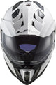 Ls2 endurohelm mx701 explorer solid helmet explorer white gr. s