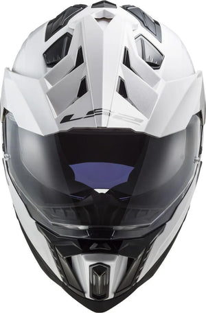 Ls2 endurohelm mx701 explorer solid helmet explorer white gr. xl
