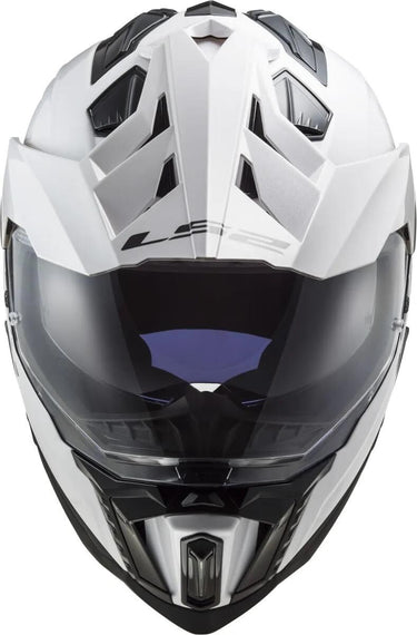 Ls2 endurohelm mx701 explorer solid helmet explorer white gr. xs