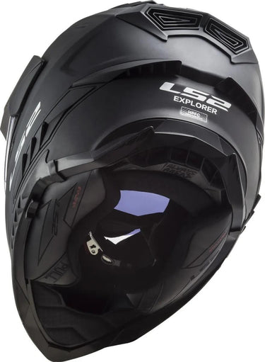 Ls2 endurohelm mx701 explorer solid helmet explorer black matt gr. l