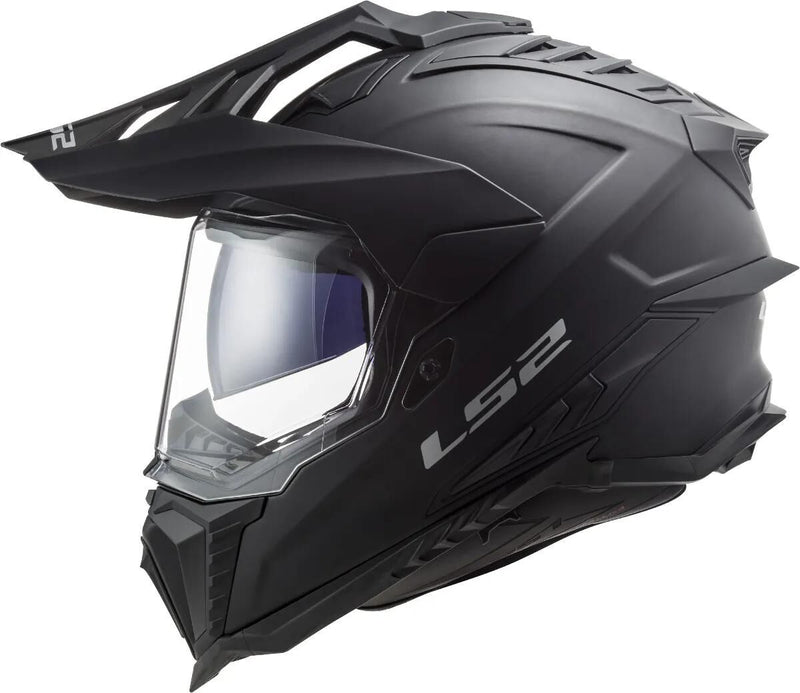 Afbeelding laden in galerijviewer, Ls2 endurohelm mx701 explorer solid helmet explorer black matt gr. xxl
