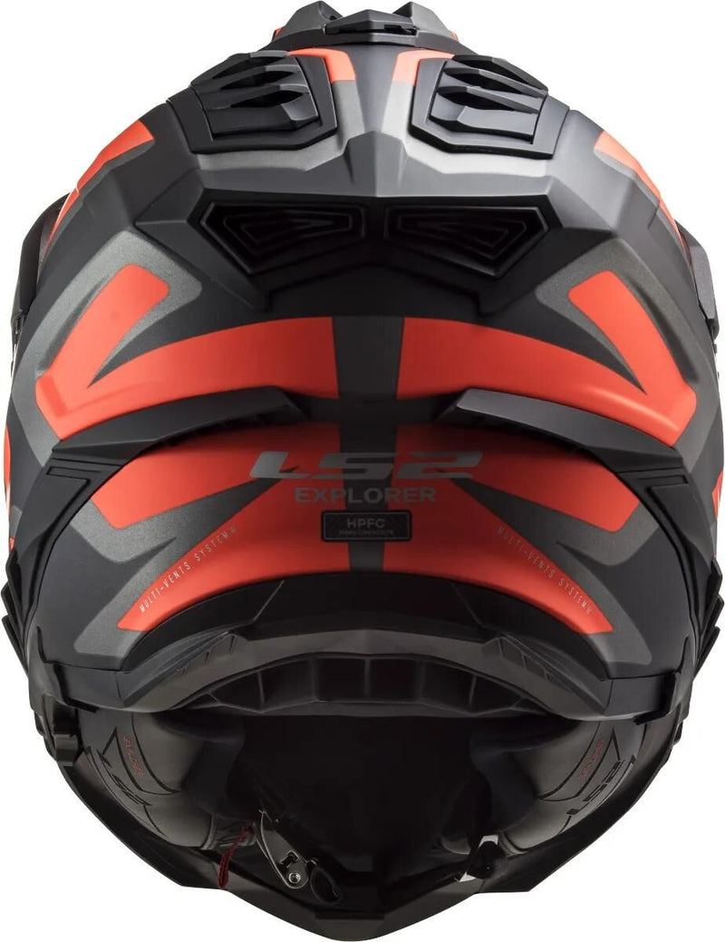 Afbeelding laden in galerijviewer, Ls2 endurohelm mx701 explorer alter helmet explorer age bw neonorange matt gr.l
