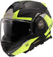 Ls2 klapphelm ff901 advant x oblivion helmet advant x obliv bw neon yellow matt gr. l