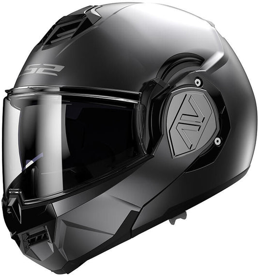 Ls2 opklaphelm ff906 advant solid helmet ff906 adv. solid xxl titanium