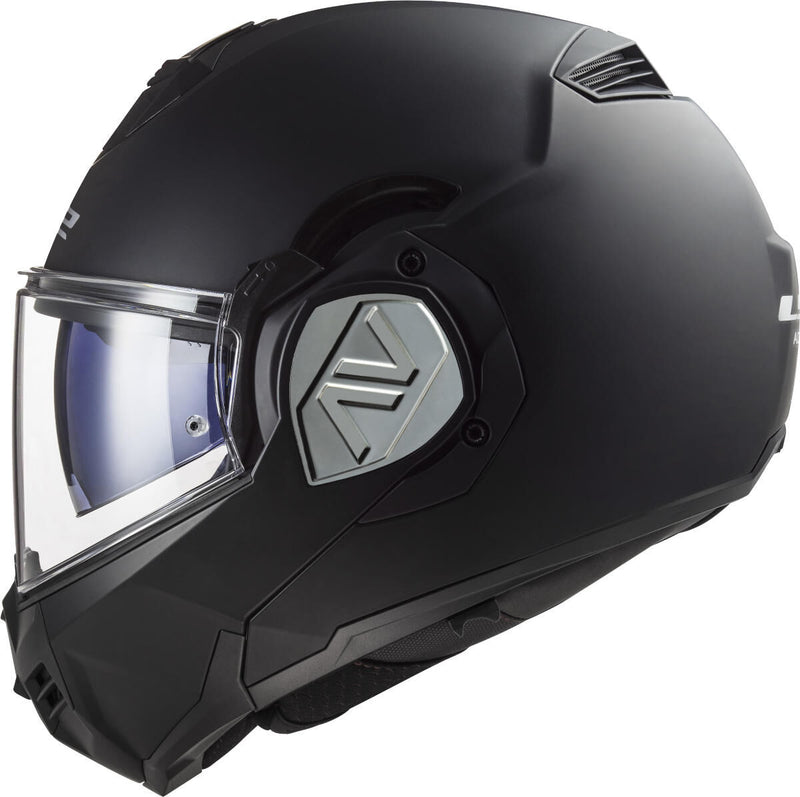 Afbeelding laden in galerijviewer, Ls2 opklaphelm ff906 advant solid helmet ff906 adv. solid xl matt black
