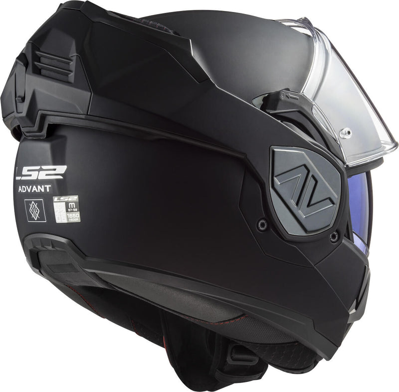 Afbeelding laden in galerijviewer, Ls2 opklaphelm ff906 advant solid helmet ff906 adv. solid 3xl black
