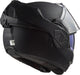 Ls2 opklapbare helm ff906 advant full black helmet ff906 adv.full black xs matt