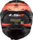 Ls2 integraalhelm „ff805 thunder carbon black attack” helmet ff805 th.ca.bl att. xxl bl. red yel.