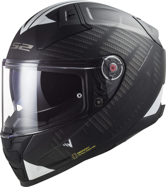 Ls2 integraalhelm ff811 vector ii splitter helmet vector ii spli sw ws gr. m