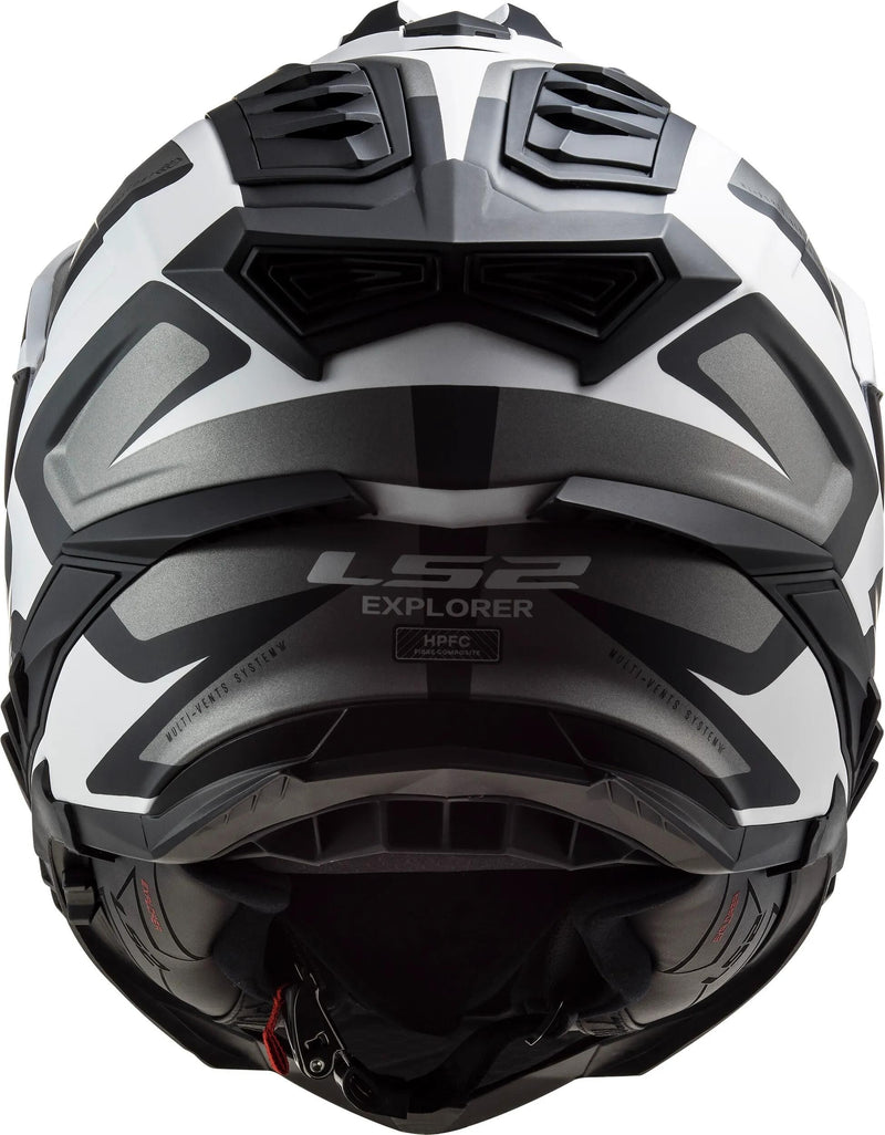 Afbeelding laden in galerijviewer, Ls2 endurohelm mx701 explorer alter helmet explorer age bw white matt gr. l
