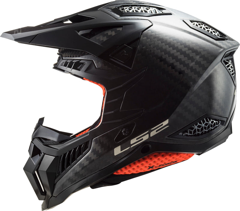 Afbeelding laden in galerijviewer, Ls2 crosshelm mx703 x-force solid helmet mx703 x-force solid s carbon

