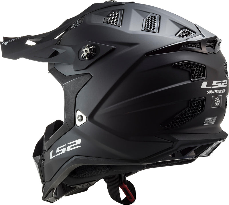 Afbeelding laden in galerijviewer, Ls2 crosshelm mx700 subverter evo noir helmet subverter evo noir sw matt gr. m

