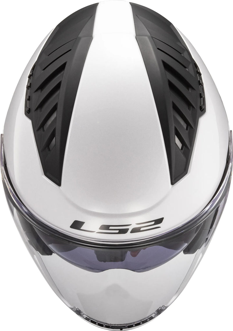 Afbeelding laden in galerijviewer, Ls2 jethelm of600 copter ii solid helmet copter ii soli white gr. m
