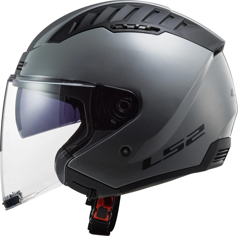 Afbeelding laden in galerijviewer, Ls2 jethelm of600 copter ii solid helmet copter ii soli nardo gray gr. s
