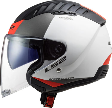 Ls2 jethelm of600 copter ii urbane helmet copter ii urba ws rt matt gr. m