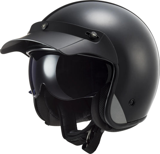 Ls2 jethelm of601 bob ii solid helmet of601 bob ii black matt gr. xxl