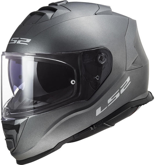 Ls2 integraalhelm ff800 storm ii solid helmet storm ii ff800 titanium matt gr. xxl