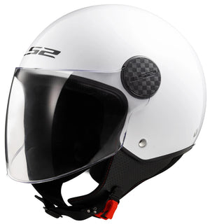 Ls2 jethelm of558 sphere ii solid helmet of558 sphere i solid gloss white gr. l