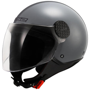 Ls2 jethelm of558 sphere lux ii solid helmet of558 sphere lux ii solid gr gr. s
