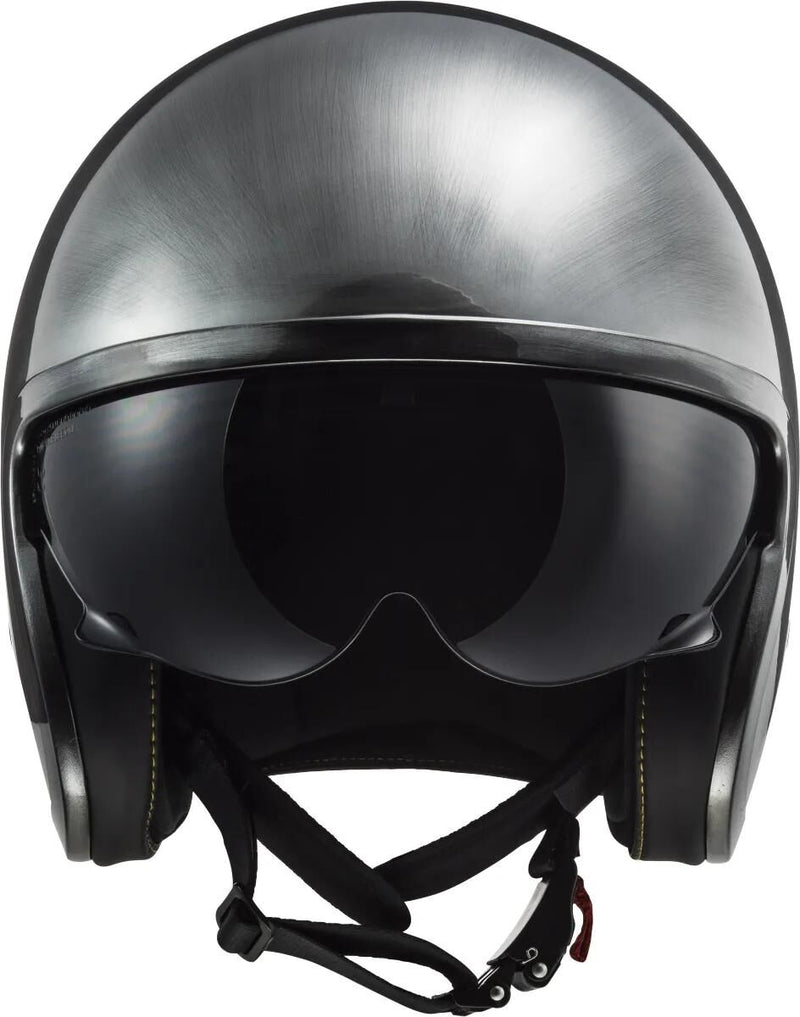Afbeelding laden in galerijviewer, Ls2 jethelm of599 spitfire ii jeans helmet of599 spitfire ii jeans titanium gr. l
