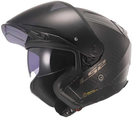 Ls2 jethelm of603 infinity ii carbon solid helmet of603 infinity ii matt carbon gr. l