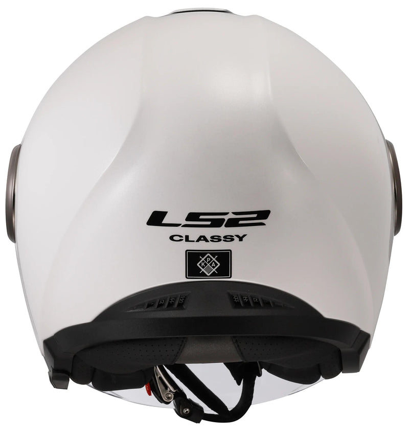 Afbeelding laden in galerijviewer, Ls2 jethelm of620 classy solid helmet of620 classy solid white gr. xs
