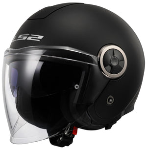Ls2 jethelm of620 classy solid helmet of620 classy solid matt black gr. m