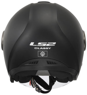 Ls2 jethelm of620 classy solid helmet of620 classy solid matt black gr. m