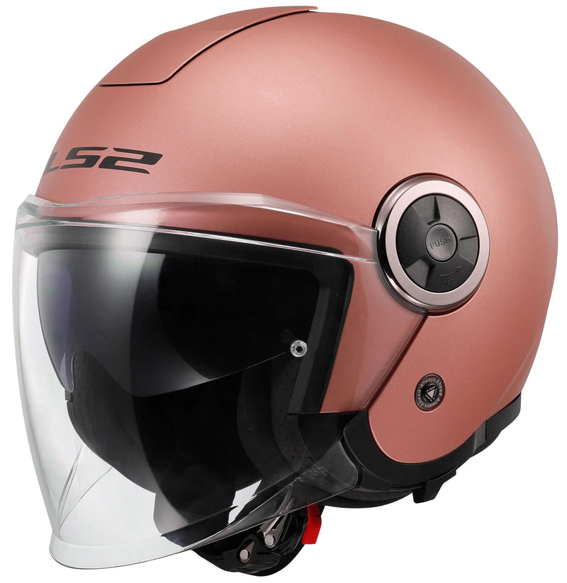 Afbeelding laden in galerijviewer, Ls2 jethelm of620 classy solid helmet of620 classy solid w. rs gr. xl
