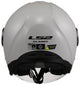 Ls2 jethelm of620 classy solid helmet of620 classy solid pearl gray gr. s